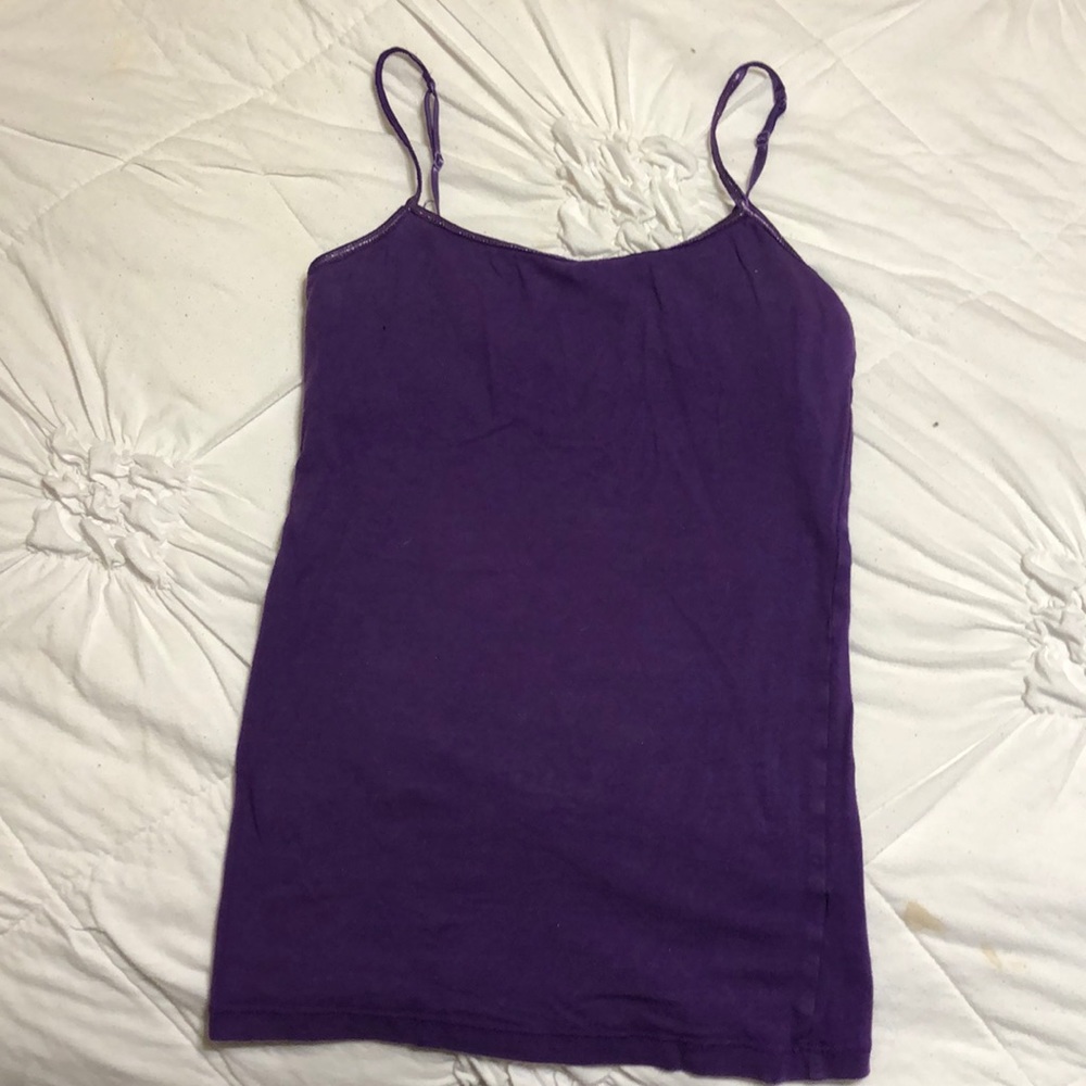 Purple tank top